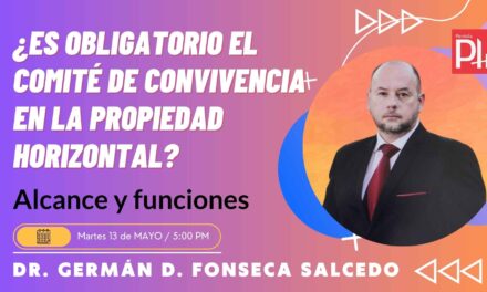 ¿Es obligatorio el comité de convivencia en la propiedad horizontal? Alcance y funciones