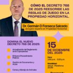 MasterClass El impacto directo del Decreto 768 en la Propiedad Horizontal