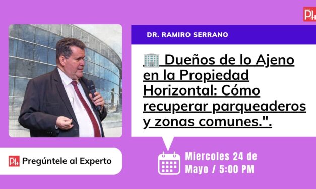 Cómo recuperar parqueaderos y zonas comunes.