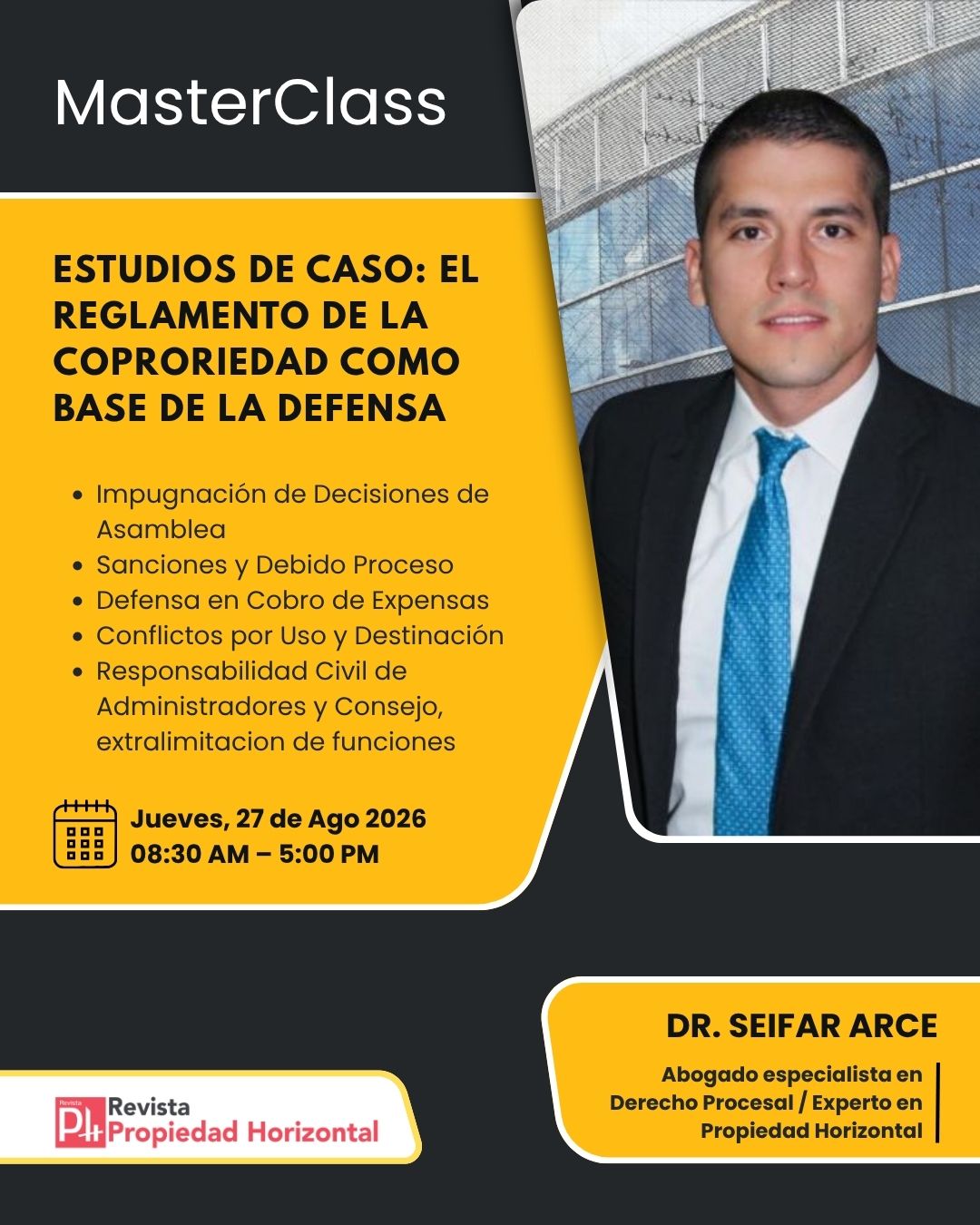 Estudios de Caso: El Reglamento de la coproriedad como base de la Defensa