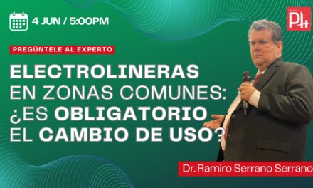 Electrolineras en zonas comunes: ¿Es obligatorio el cambio de uso?