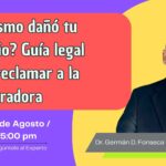 Guía legal para reclamar a la aseguradora