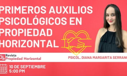Primeros auxilios psicológicos en propiedad horizontal