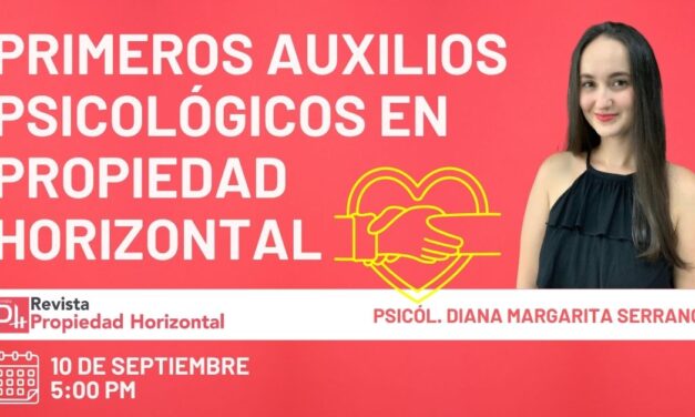 Primeros auxilios psicológicos en propiedad horizontal